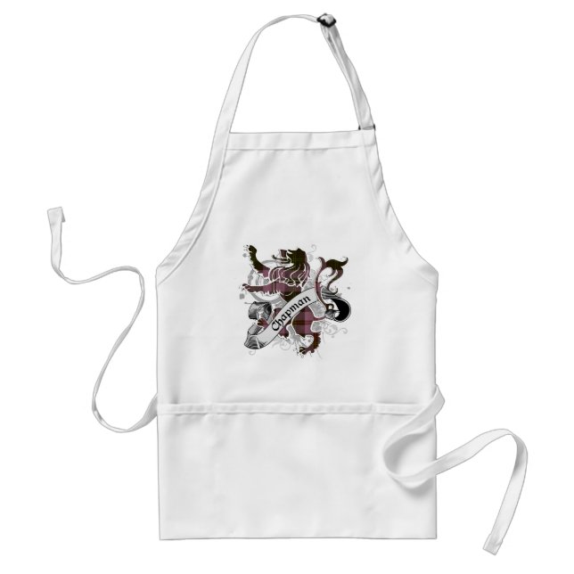 Chapman Tartan Lion Standard Apron (Front)