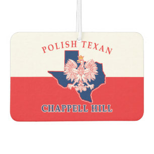 Chappell Hill Polish Texan Car Air Freshener