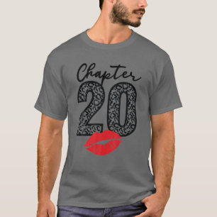 Chapter 20 Lips Happy Birthday Leopard 20 Years Bo T-Shirt