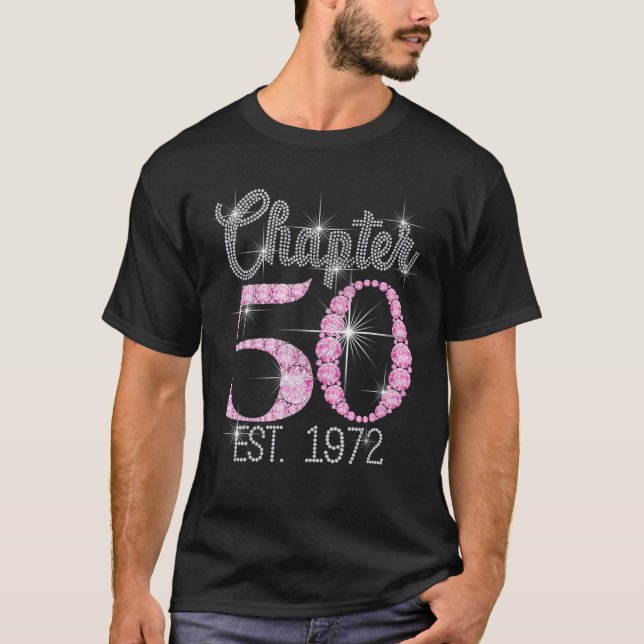 Chapter 50 EST 1972 50Th Birthday Tee Gift For Wom (Front)