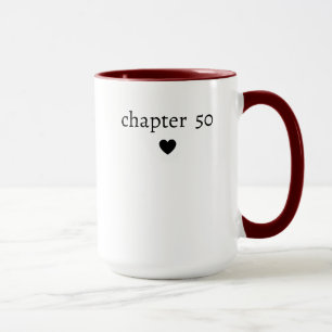 Chapter 50 Personalised 50th Golden Birthday Mug