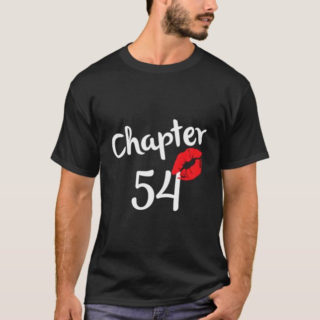 Chapter 54 Years 54Th Happy Lips Born In 1967 T-Shirt (Front)