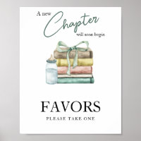 Chapter baby shower - Favours