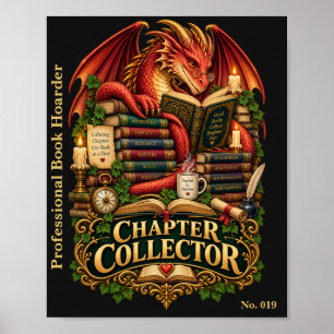 Chapter Collector   Book Dragon Society Poster