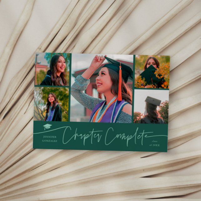 Chapter Complete Green Grad Multi Photo Announcement (Creator Uploaded)