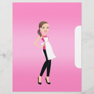 Chapter Divider Page for Recipe Binders