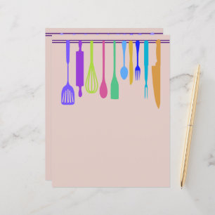 Chapter Divider Pages for Recipe Binders
