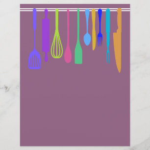 Chapter Divider Pages for Recipe Binders
