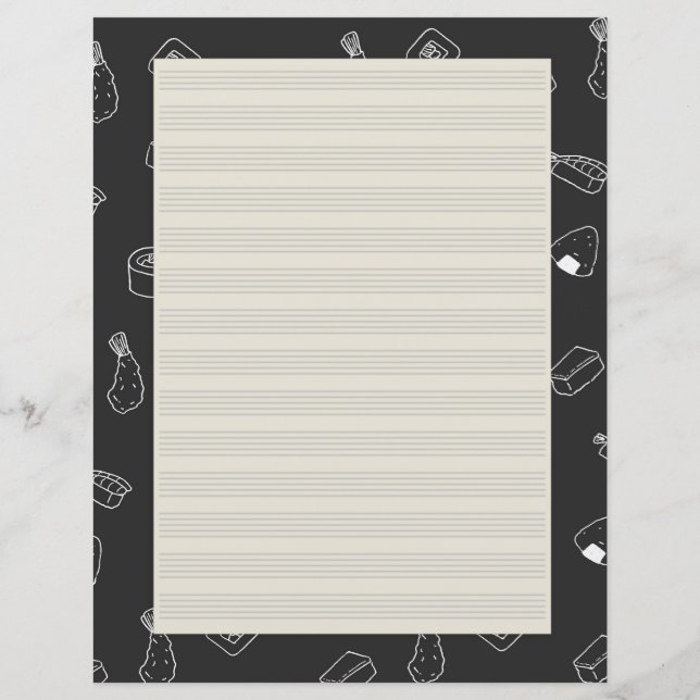Chapter Divider Pages for Recipe Binders (Back)