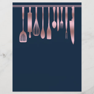 Chapter Divider Pages for Recipe Binders