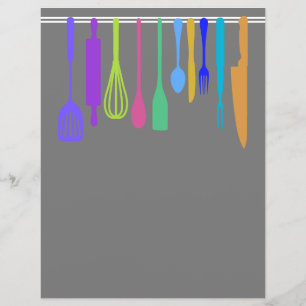 Chapter Divider Pages for Recipe Binders