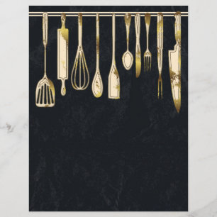 Chapter Divider Pages for Recipe Binders