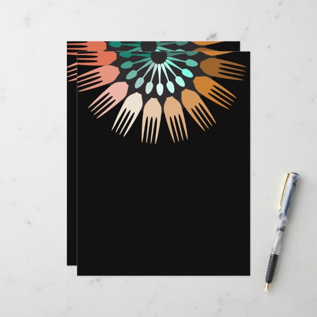 Chapter Divider Pages for Recipe Binders (Front/Back In Situ)