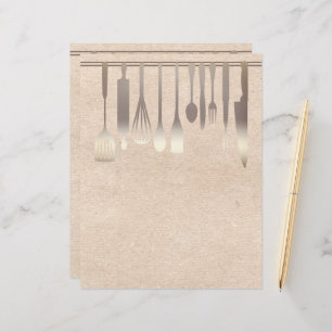 Chapter Divider Pages for Recipe Binders