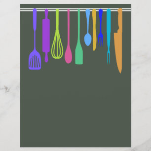Chapter Divider Pages for Recipe Binders