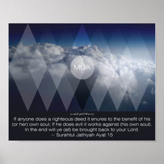 Chapter of the Kneeling Verse 15 Poster (Front)