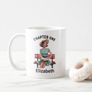 Chapter One Book Lover Quote Coffee Mug