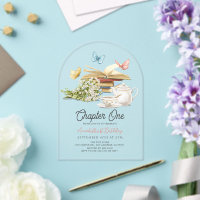Chapter One Tea Butterfly Storybook 1st Birthday
