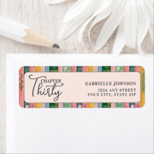 Chapter Thirty Floral Storybook 30th Birthday