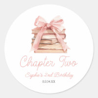 Chapter Two Pink Bow Books 2nd Birthday Party