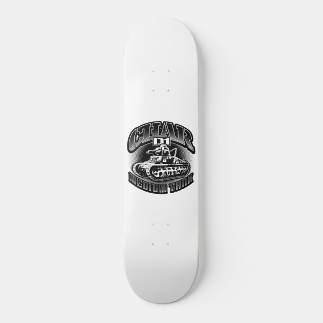 Char D1 Skateboard Deck Skateboard (Front)