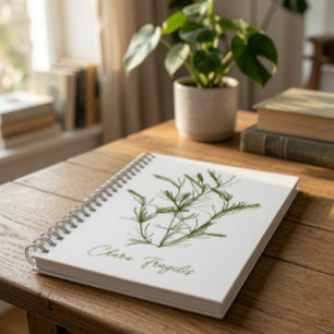 Chara Fragilis Sea-Inspired Notebook