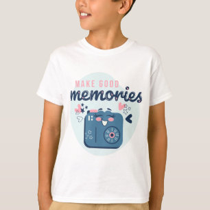 Character Camera Memories Cute T-Shirt