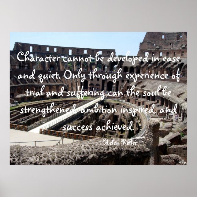 Character cannot be developed ... poster (Front)