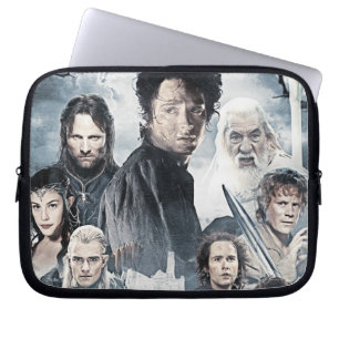 Character Collage 3 Laptop Sleeve