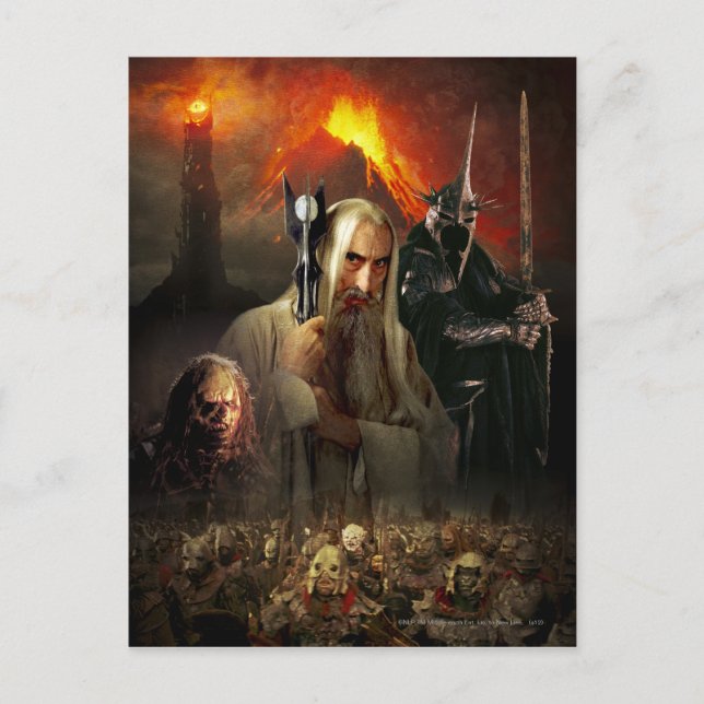 Character Collage 4 Postcard (Front)