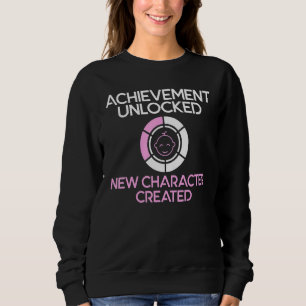 Character Created New Dad Pregnancy Announcement G Sweatshirt