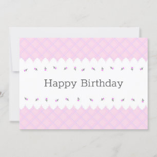 Character Custom Field & Check (Pink) Card