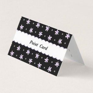 Character Customization Lily Black Business Card