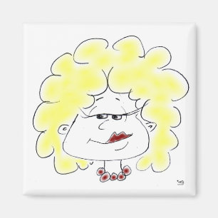 Character Faces Magnet