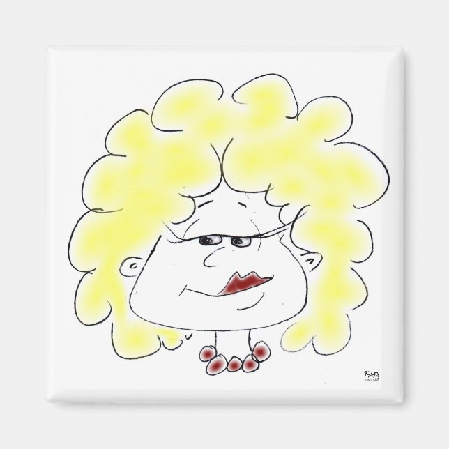 Character Faces Magnet (Front)