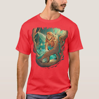 Character In A Forest Like To Imagine  T-Shirt