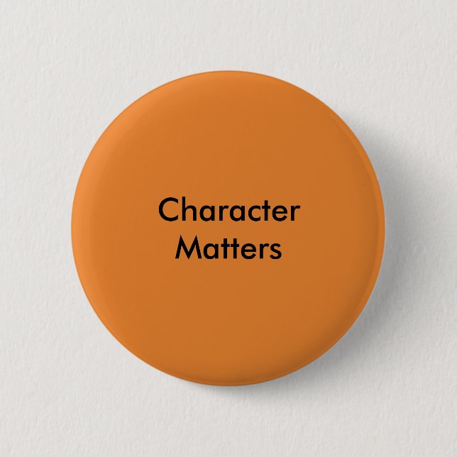 Character Matters 6 Cm Round Badge (Front)