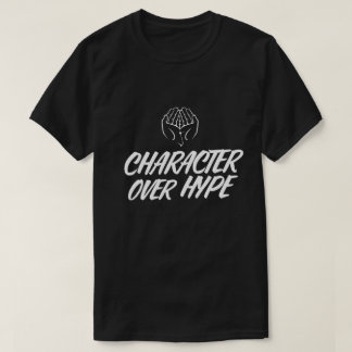Character Over Hype - Islamic Men's Streetwear T-Shirt