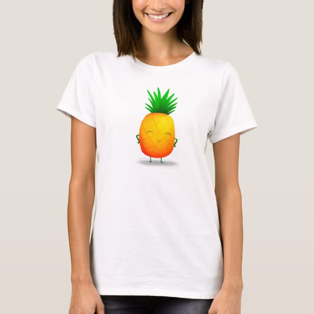 character pineapple :o T-Shirt (Front)