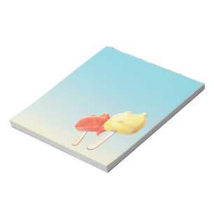 Character Popsicles Notepad