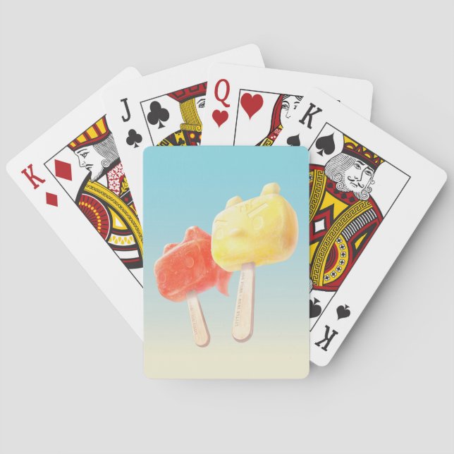Character Popsicles Playing Cards (Back)