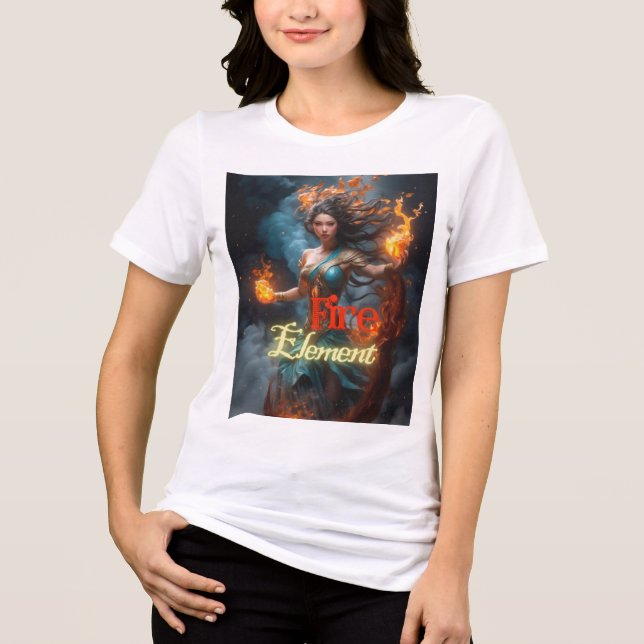 Character T-shirt Tri-Blend Shirt (Front)