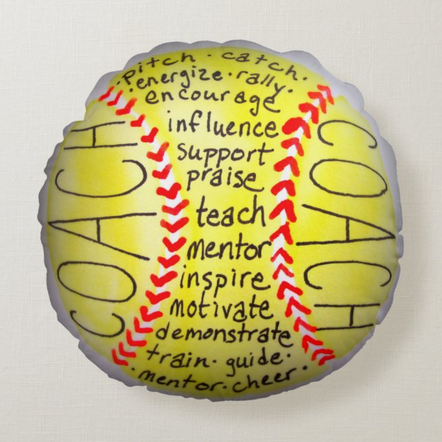 Characteristics of a Coach Round Cushion (Front)