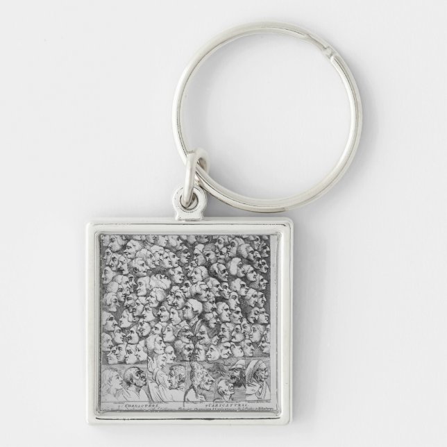 Characters and Caricatures Key Ring (Front)