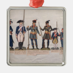 Characters of the French Revolution Metal Tree Decoration