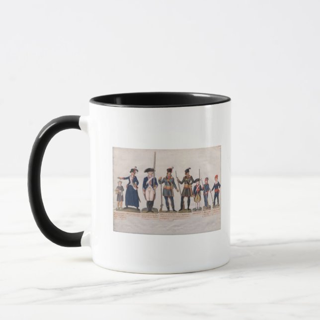 Characters of the French Revolution Mug (Left)