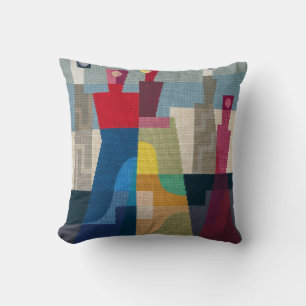 Characters Sophie Taeuber-Arp Cushion