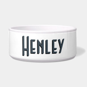 Charcoal Grey 3D Minimalist Modern Name