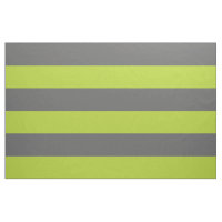 Charcoal Grey and Green Wide Stripes Large Scale