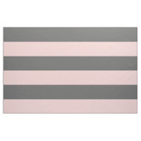 Charcoal Grey and Pink Wide Stripes Large Scale